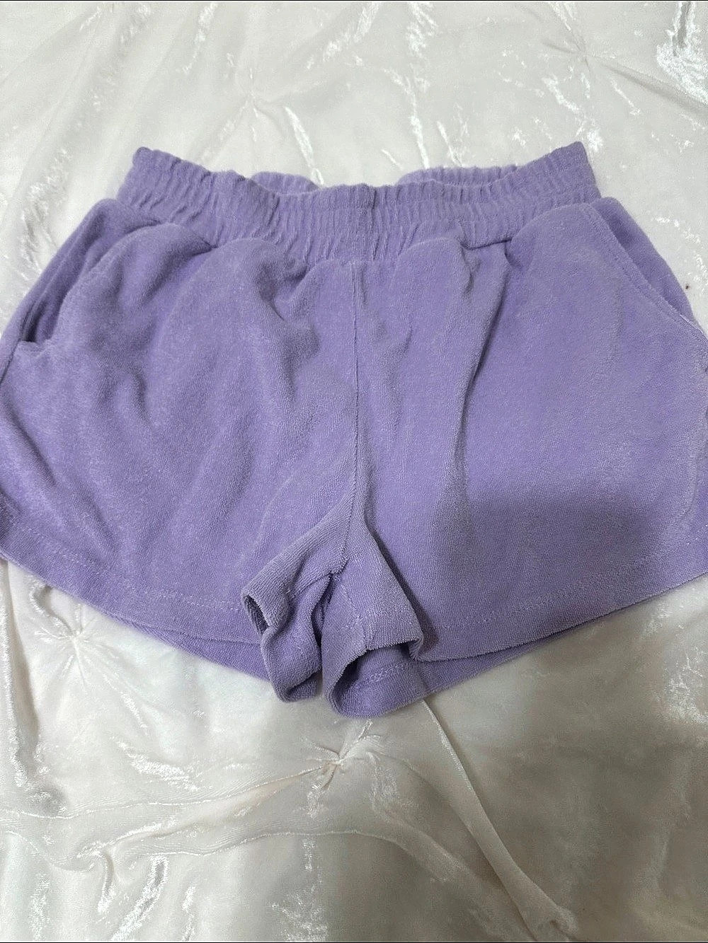 Chaser Girls Purple Shorts Size 14